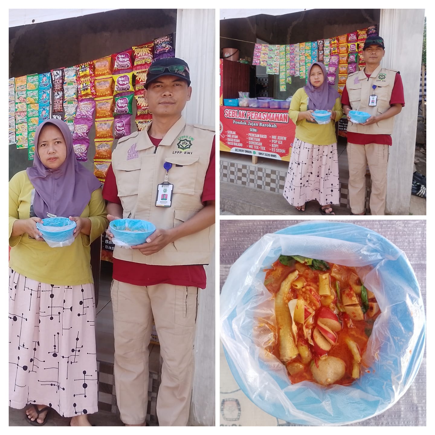 Makanan Seblak, Mie Ayam, Kuetiyaw, Sosis Bakar dan Jajanan Anak Lainya 